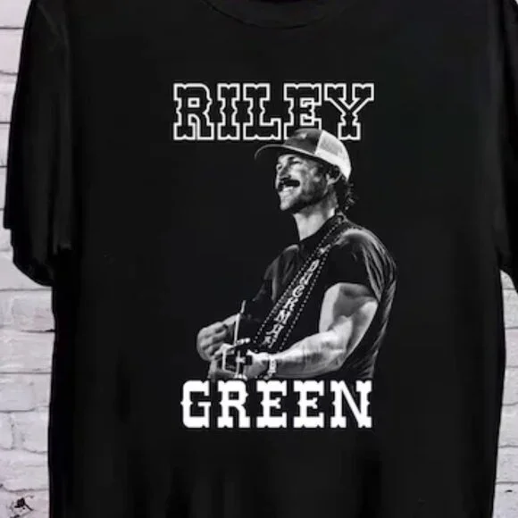 2025 Riley Green Damn Country Music Tour T-Shirt, Riley Green 2025 Concert 73 - Picture 2 of 6